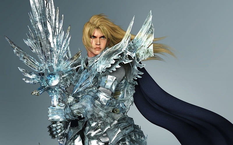 Siegfried, warrior, video game, soul calibur, sword, HD wallpaper
