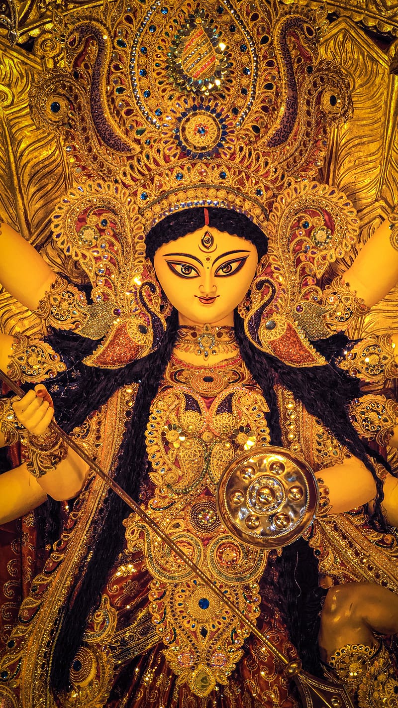 Maa Durga, Durga Maa, Kolkata, HD phone wallpaper