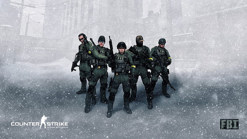 Counter-Strike, Global Offensive CS go, special forces, FBI, HD wallpaper
