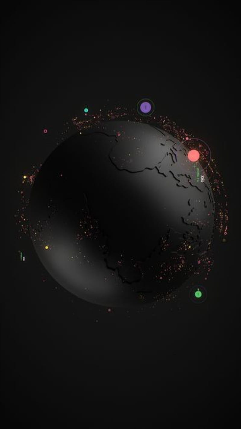 Earth, ball, flower, planet, HD phone wallpaper