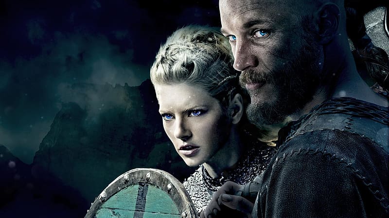 Tv Show, Vikings (Tv Show), Vikings, Katheryn Winnick, Lagertha (Vikings), Ragnar Lothbrok, Travis Fimmel, HD wallpaper