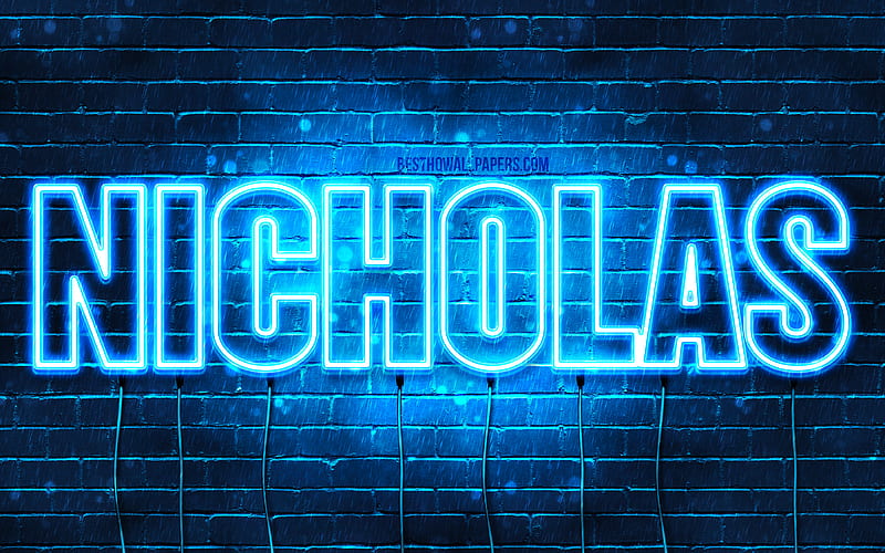 1920x1080px 1080P Free Download Nicholas With Names Horizontal Text 