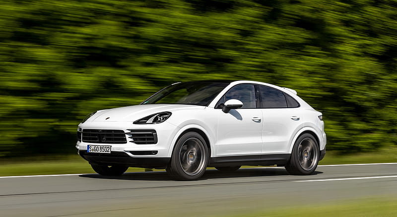 2020 Porsche Cayenne Coupé (Color: Carrara White Metallic) - Front ...