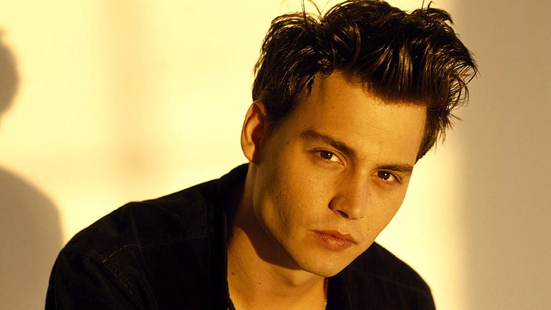 Johnny Depp, man, young, actor, HD wallpaper