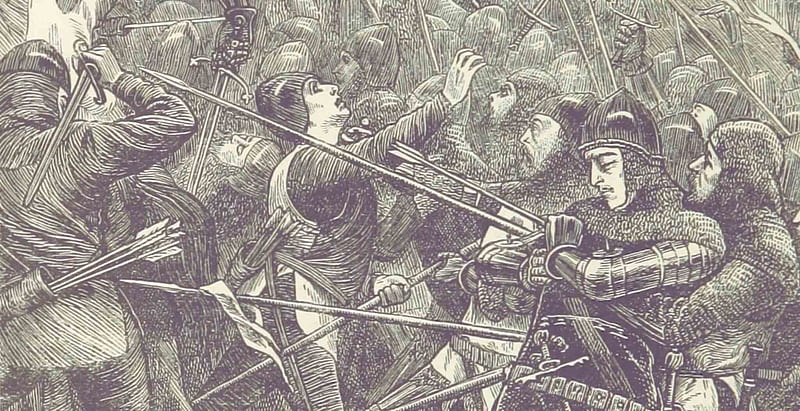 Battle of Halidon Hill (1333), Medieval Battles, Battle of Halidon Hill, Scotland versus England Battles, Middle Ages, HD wallpaper