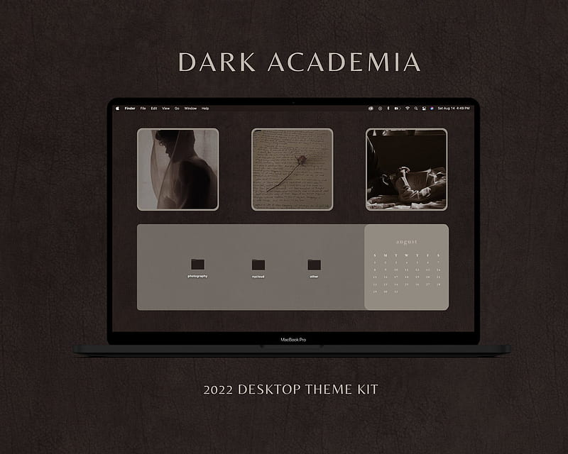Dark Academia and Folders 2022 Monthly, Dark Academia Aesthetic, HD wallpaper