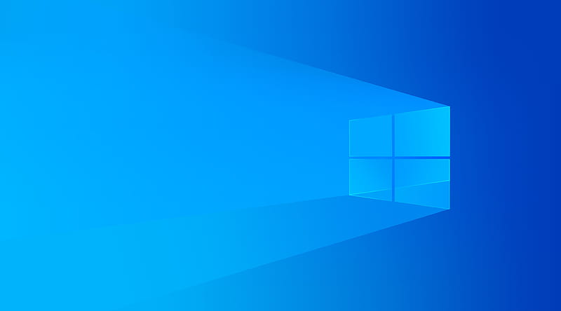 Flat New Windows 10 Ultra, Windows, Windows 10, Blue, Logo, official, flat, windows10, newwindows, HD wallpaper
