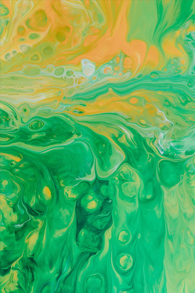 paint, stains, green, light, HD phone wallpaper