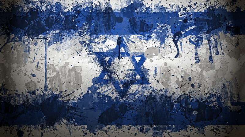 Bandera de Israel, unico, especial, flag, small but great country, HD wallpaper