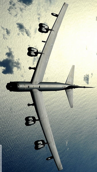 B 52 Stratofortress, airplane, aviation, jet, jets, pilot, guerra, HD phone wallpaper