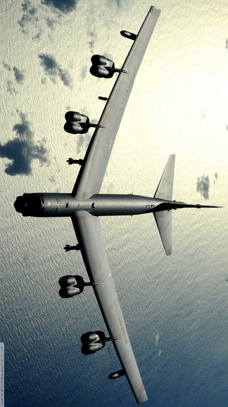 B 52 Stratofortress, airplane, aviation, jet, jets, pilot, guerra, HD phone wallpaper