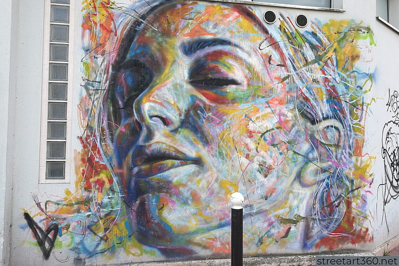 David Walker art , graffiti, street art, urban art, HD wallpaper
