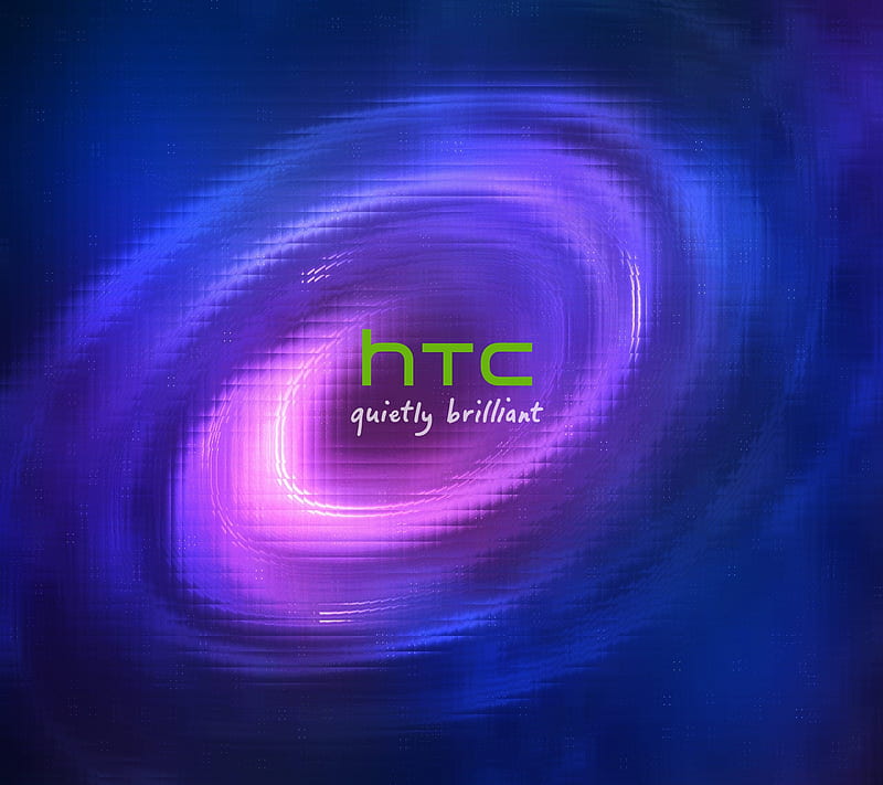htc one, blue, glassy, logo, purple, HD wallpaper