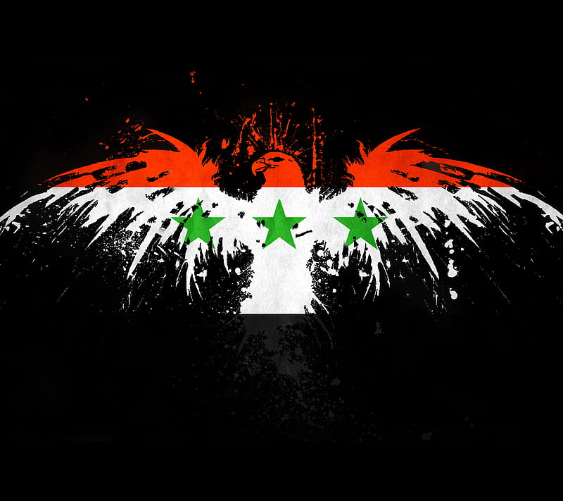 Syria, flag, HD wallpaper