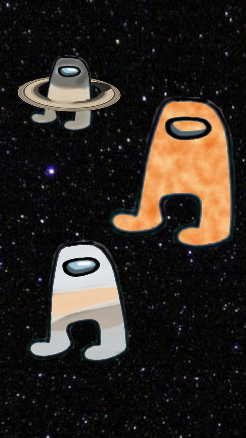 Amogus space, game, meme, funny, HD phone wallpaper