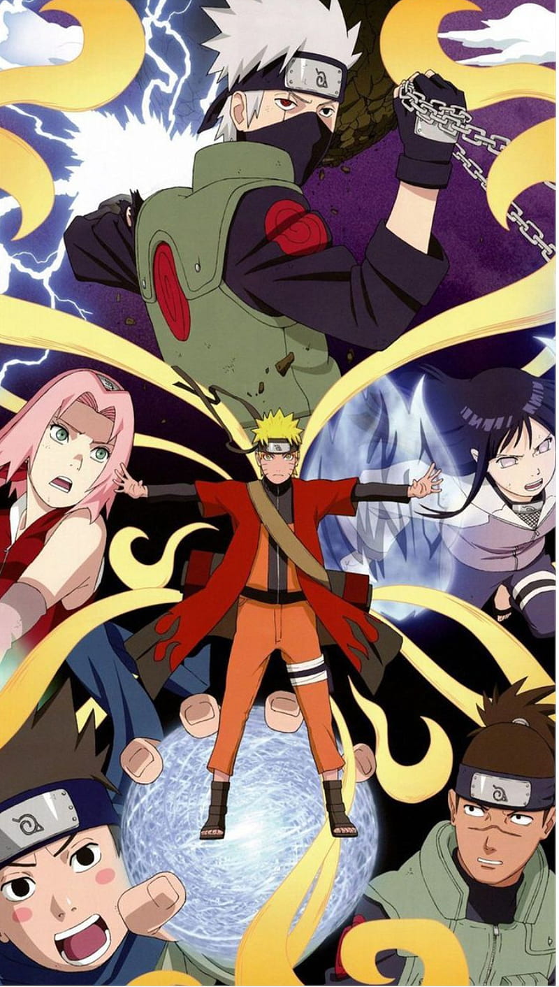 Naruto, friends, sage, HD phone wallpaper