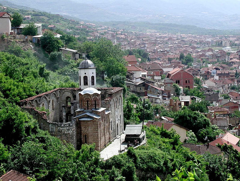 Old Church, srbija, kosovo, serbia, prizren, kosova, church, old, HD wallpaper