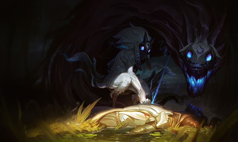 League Of Legends, Video Game, Kindred (League Of Legends), HD wallpaper