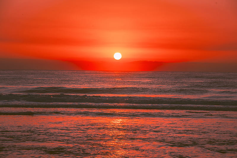Sunrise In Australia Ocean , sunrise, ocean, nature, sunset, HD wallpaper