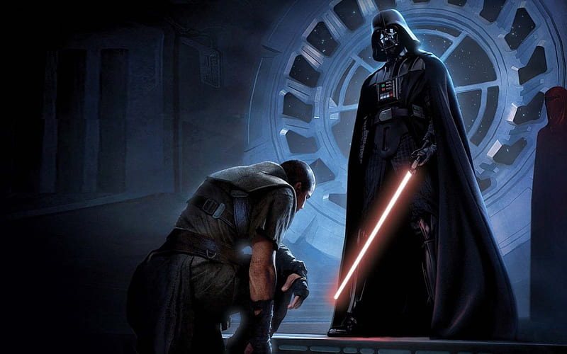 Darth Vader And His Apprence, awesome, cool, nice, beauitful, HD wallpaper