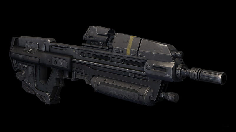 MA37 Individual Combat Weapon System, video game, rifle, halo, weapon, HD wallpaper