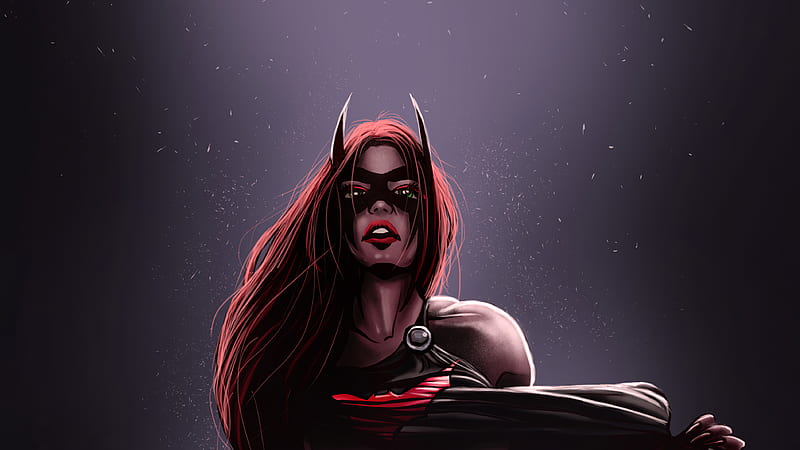 Batwoman Newart, batwoman, superheroes, artwork, artstation, HD wallpaper