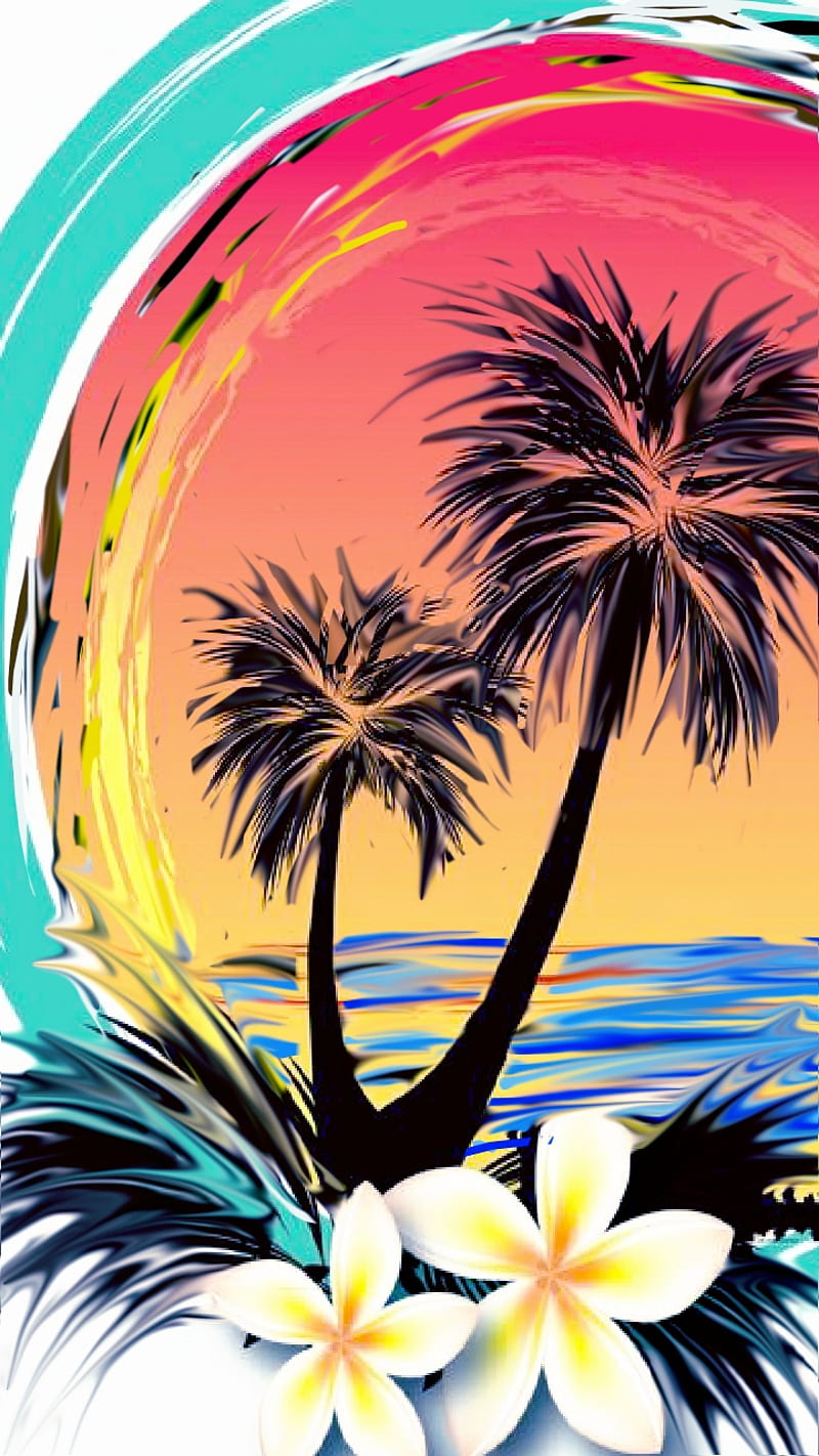 1920x1080px, 1080P free download | Florida, beach, ocean, palm tree ...