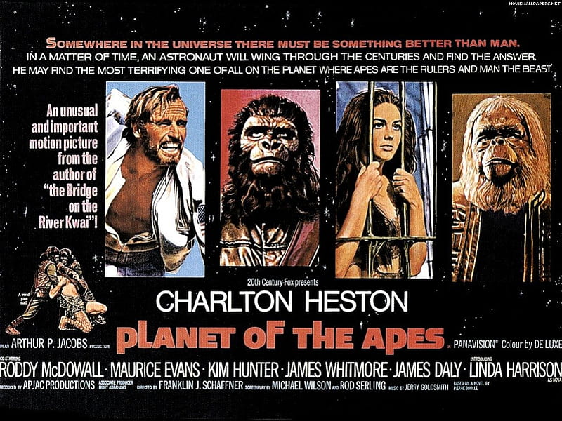Classic Movies - Planet of the Apes (Original), Classic Movies, Hollywood Movies, Film, Films, Planet of the Apes, HD wallpaper