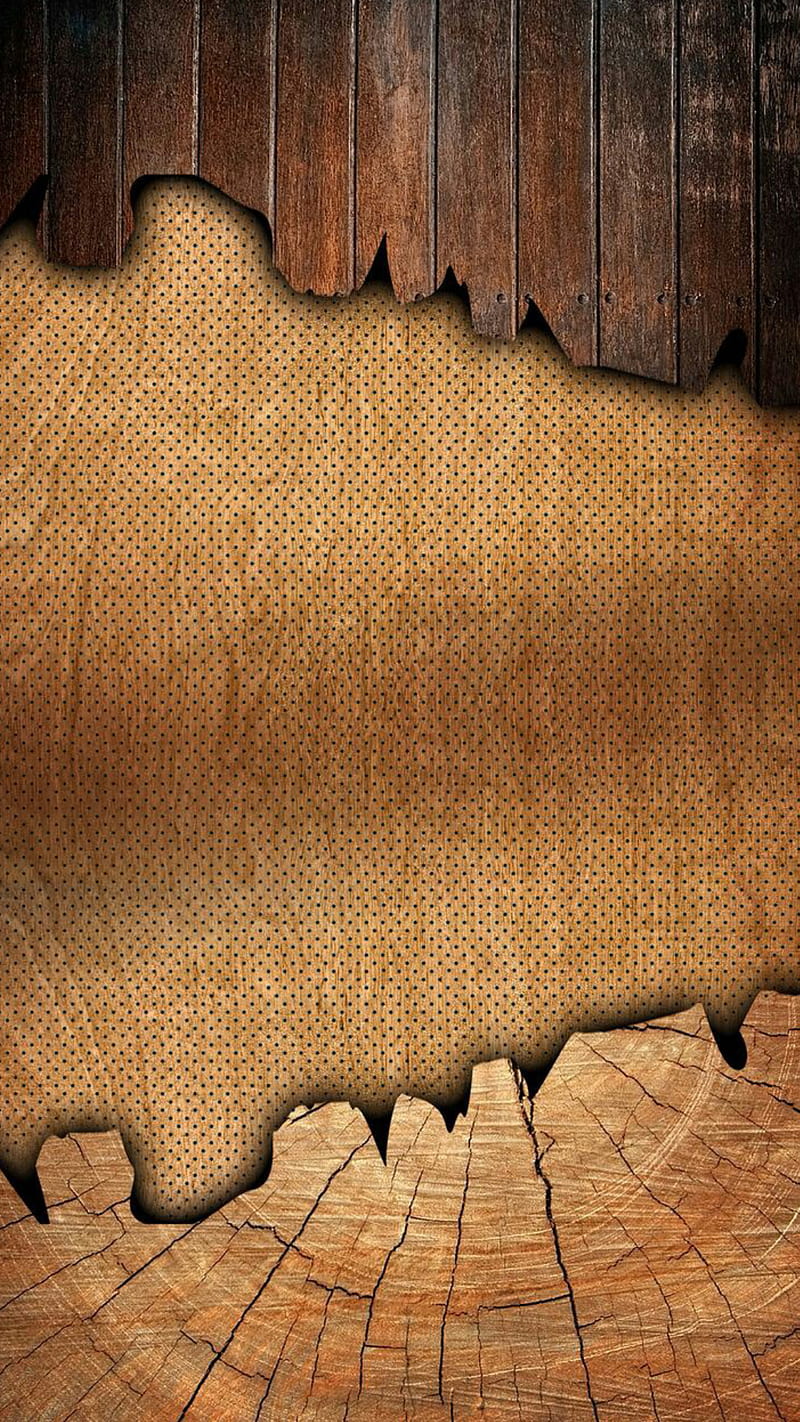 wood, 3d, brown, nature, tree, HD phone wallpaper