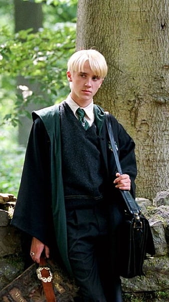 Draco Malfoy, cute, draco malfoy, green, harry potter, hogwarts, rebel, slytherin, HD phone wallpaper