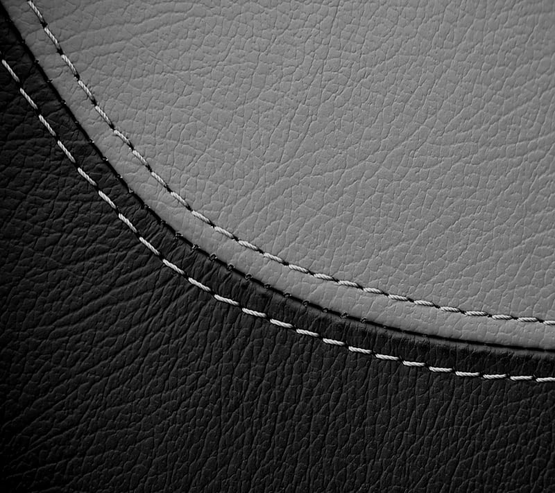 Leather, abstract texture, leater hand sew, HD wallpaper