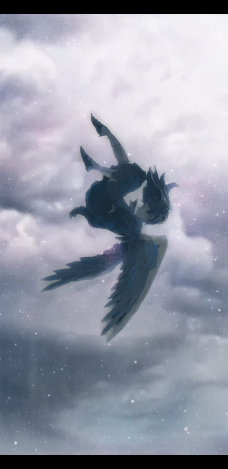 Fallen Angel, angel, anime, cute, fallen, fun, sky, HD phone wallpaper