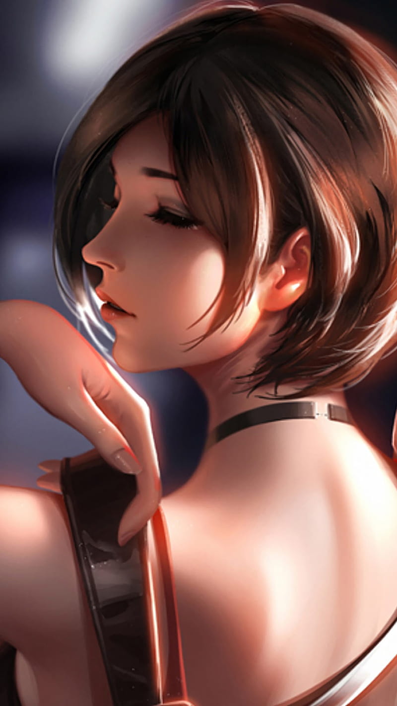 Ada, Ada Wong, women, video game characters, looking at viewer