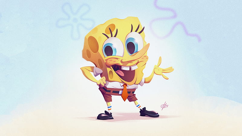 ArtStation - SAD SAD Spongebob!