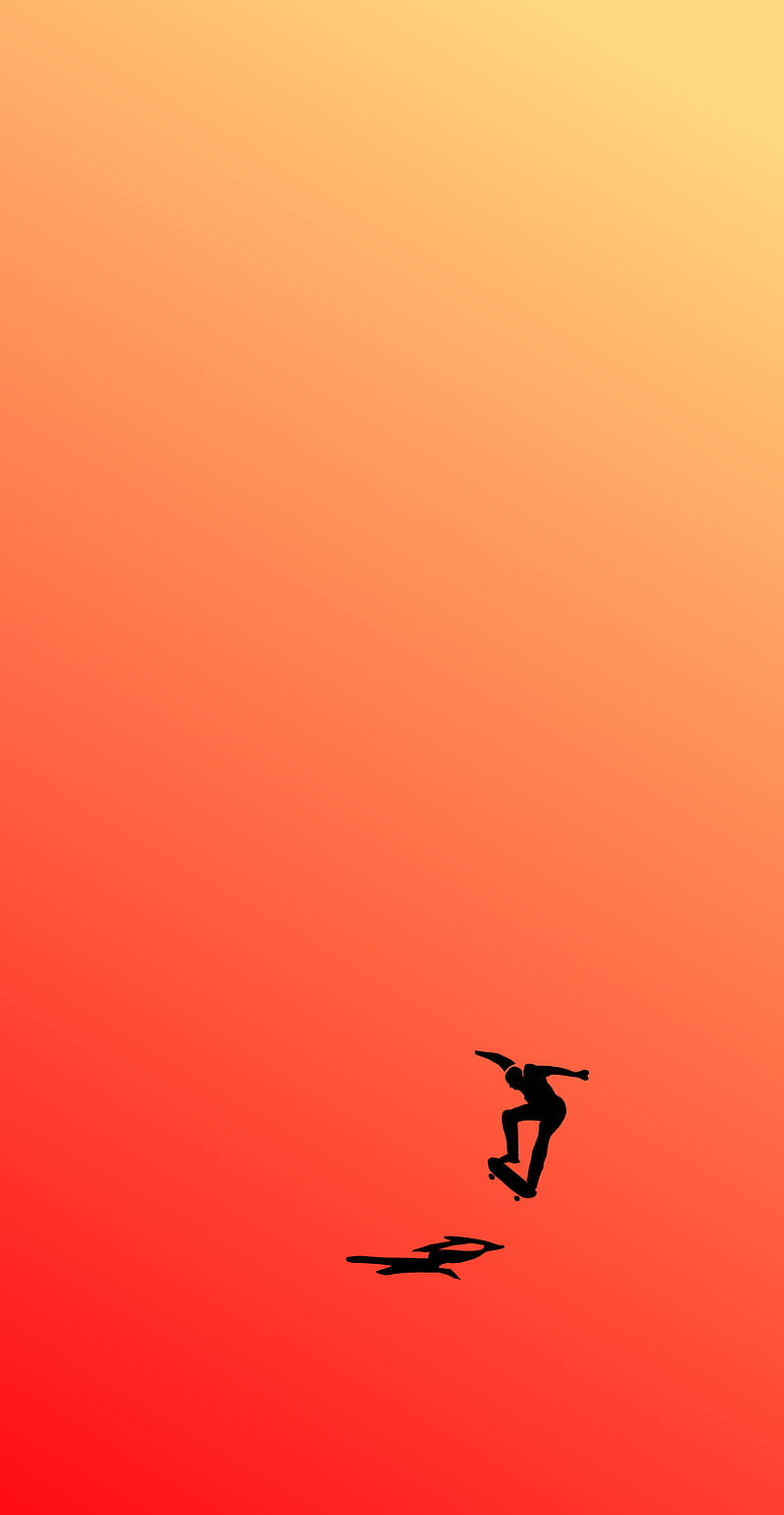 Skate Aviation Bit Deep Minimal Orange Show Stealth Sunset Hd Mobile Wallpaper Peakpx