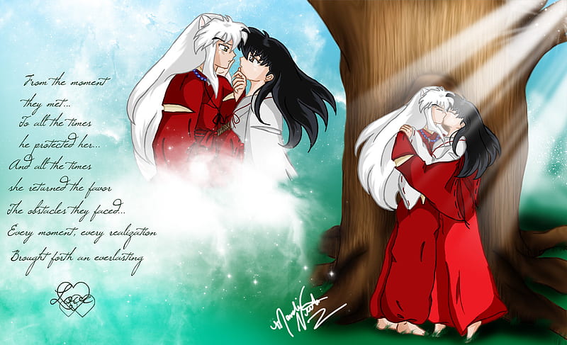 Inuyasha love kagome forever