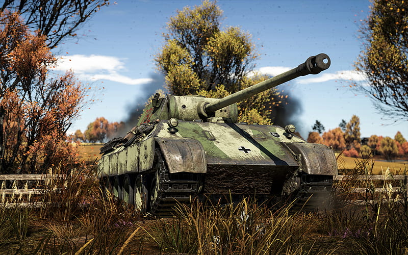 Panzerkampfwagen V Panther german tank, PzKpfw V, War Thunder, HD wallpaper