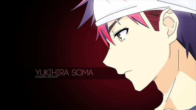 Anime, Food Wars: Shokugeki no Soma, Boy, Red Hair, Sōma Yukihira, HD  wallpaper