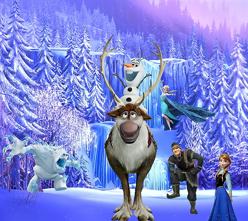 Frozen Disney, 2013, cartoon, disney movie, HD wallpaper