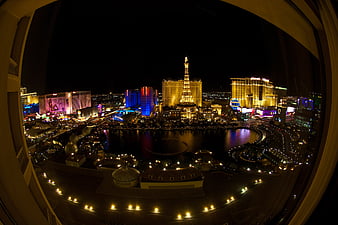 Las Vegas skyline at night wallpaper / desktop background …