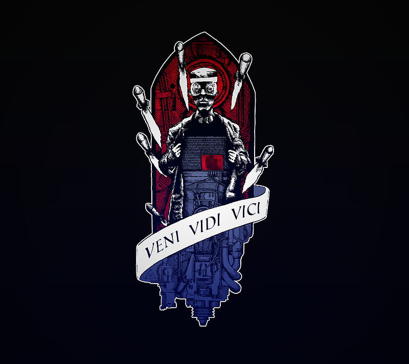 Veni Vidi Vici, engine, heart, peace, red, rockets, guerra, HD wallpaper