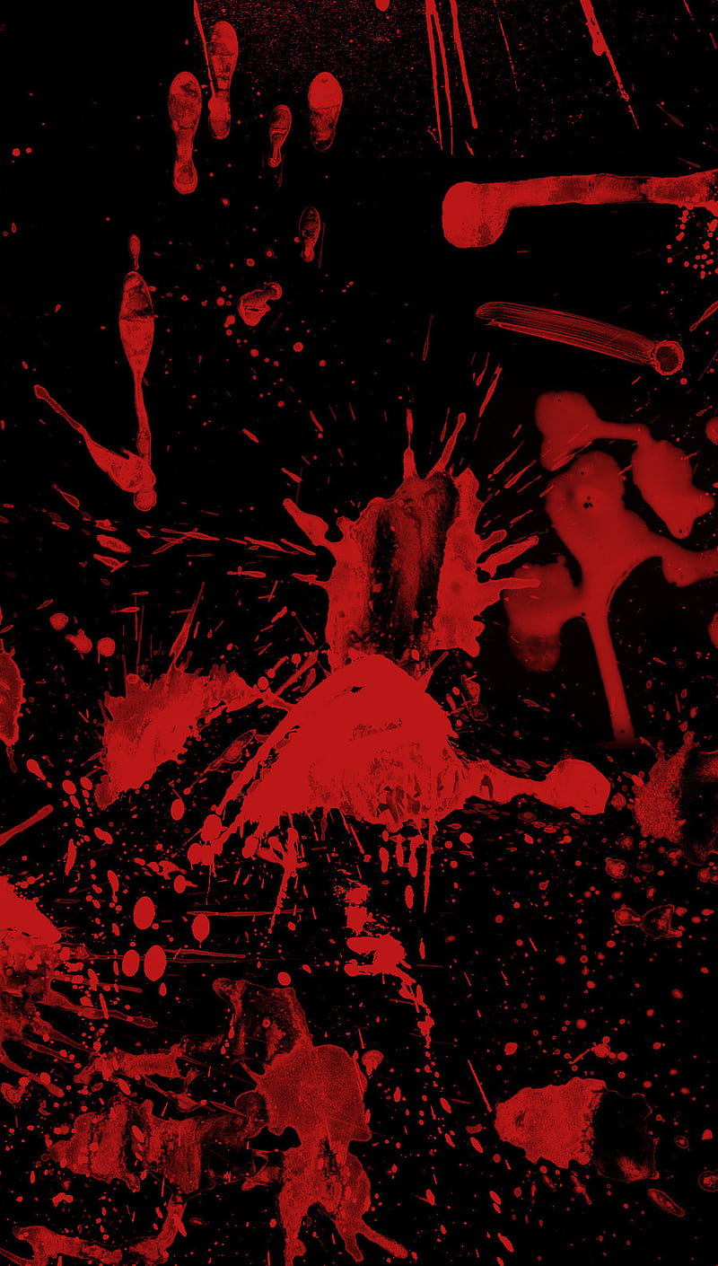 Blood, black, cool, murder, red, HD phone wallpaper