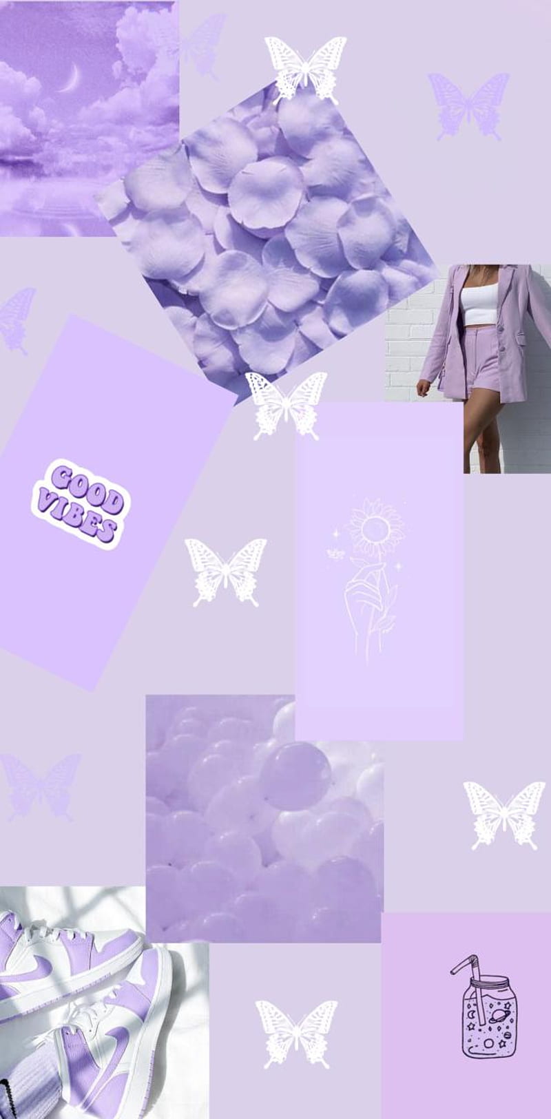 Lilac Collage by Random_Person1926 - on â , HD phone wallpaper | Peakpx