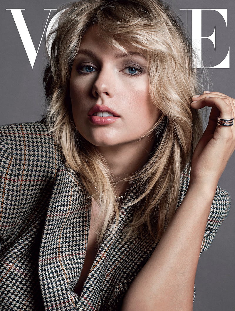 Taylor Swift, women, blonde, singer, portrait, blue eyes, HD phone wallpaper