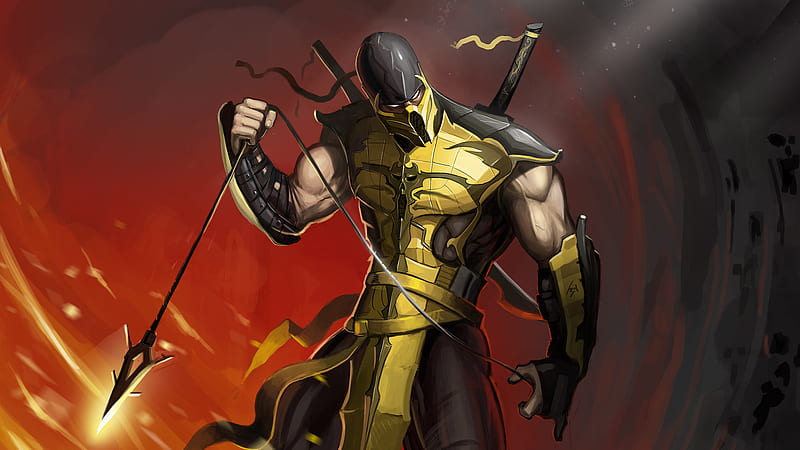 Scorpion Mortal Kombat Game , scorpion, games, xbox-games, ps-games, pc-games, mortal-kombat, HD wallpaper