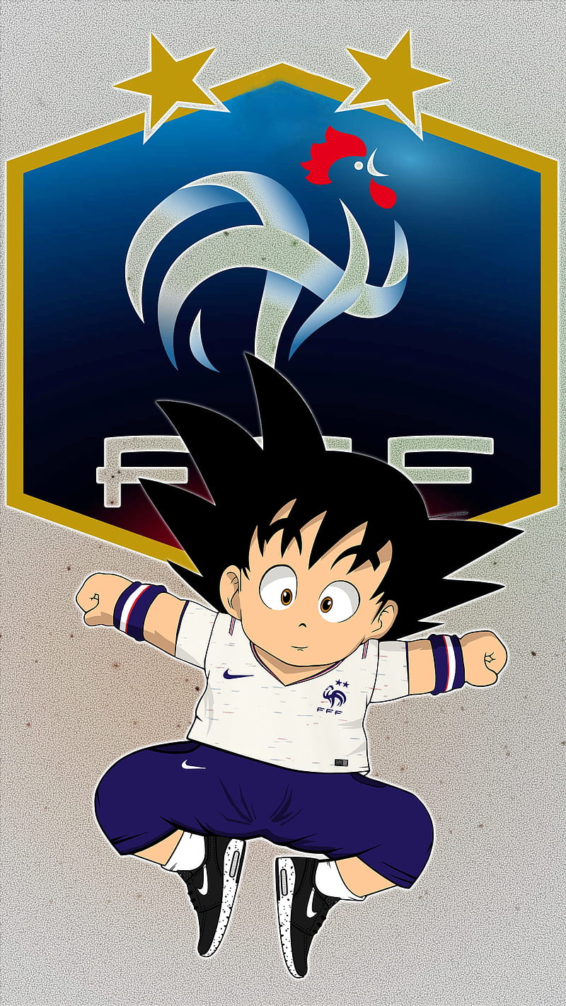 Goku foot, 2018, anime, football, france, manga, HD phone wallpaper | Peakpx