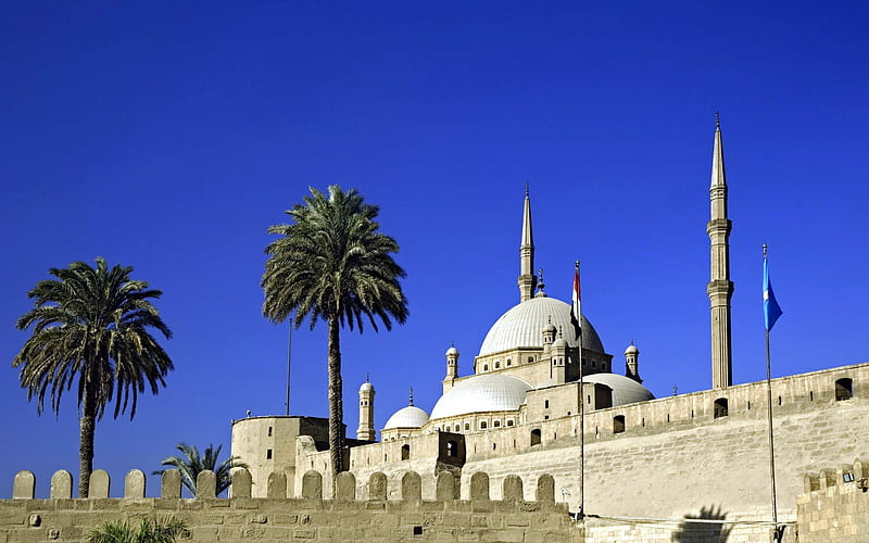 Cairo Egypt-Mohammed Ali Mosque, HD wallpaper