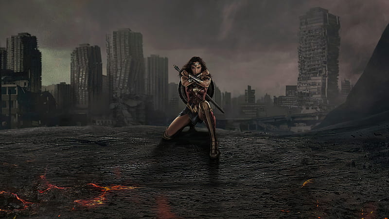 Wonder Woman The Warrior Of Justice League, HD wallpaper