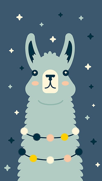 Llama pattern. Drawing animals, cartoon llamas... - Stock Illustration  [71078610] - PIXTA