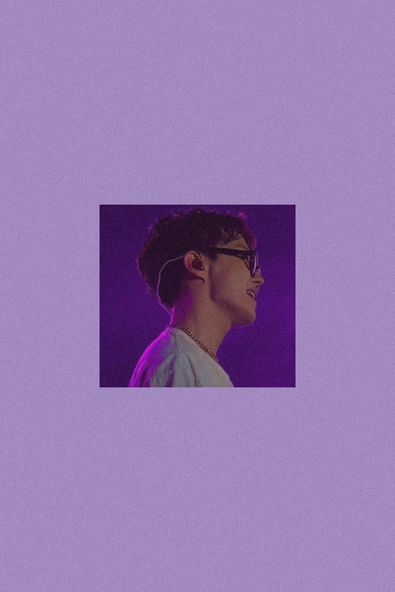 BTS JHOPE, aesthetic, purple, tumblr, grain, cute, blunk, HD phone wallpaper  | Peakpx